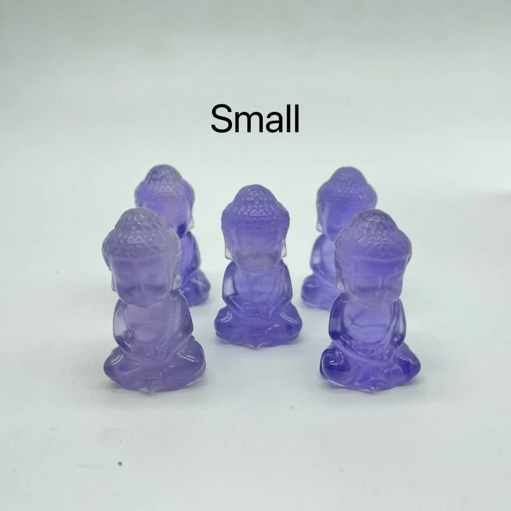 Baby Buddha Fluorite Carving Wholesale - Image 4