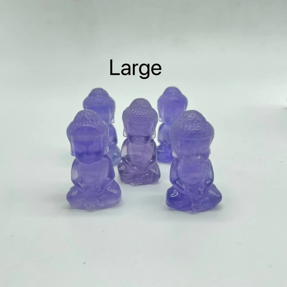 Baby Buddha Fluorite Carving Wholesale - Image 5