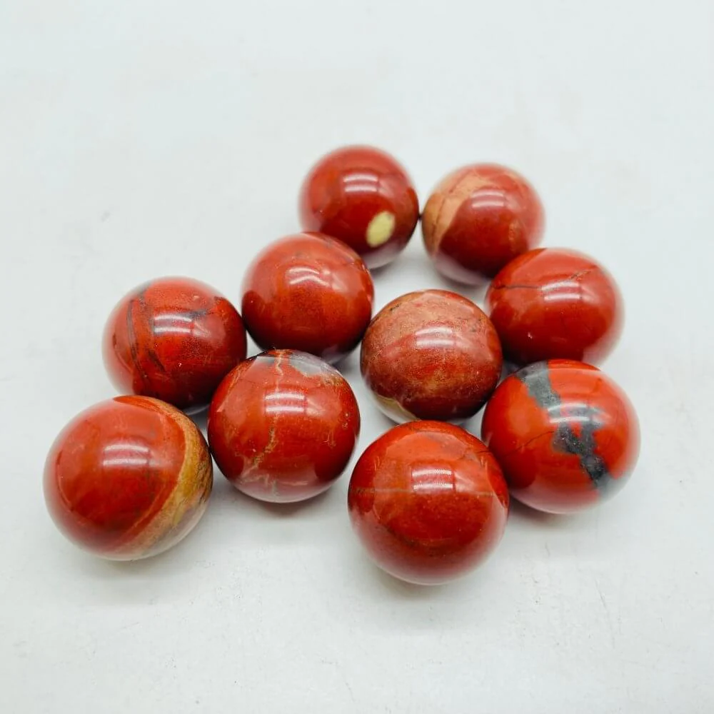 4 Types Mini Ball Spheres Wholesale Green Aventurine & Labradorite Ocean Jasper - Image 4