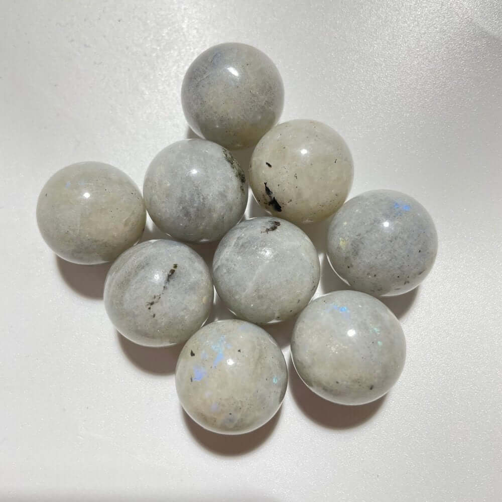 4 Types Mini Ball Spheres Wholesale Green Aventurine & Labradorite Ocean Jasper - Image 5