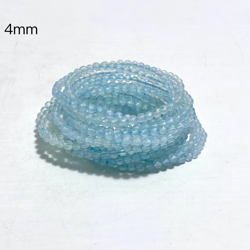 Mini Beads Aquamarine Bracelet Wholesale - Image 3