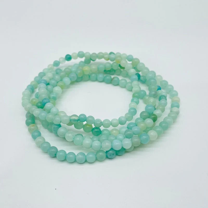 7 Types Mini Beads Bracelet Wholesale Carnelian Black Tourmaline Ocean Jasper - Image 2