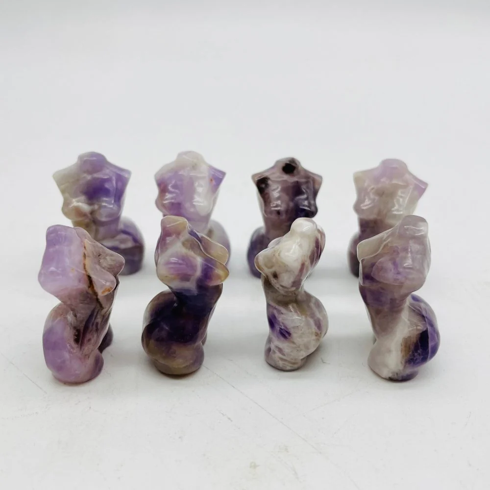 Mini Chevron Amethyst Goddess Carved Wholesale - Image 2