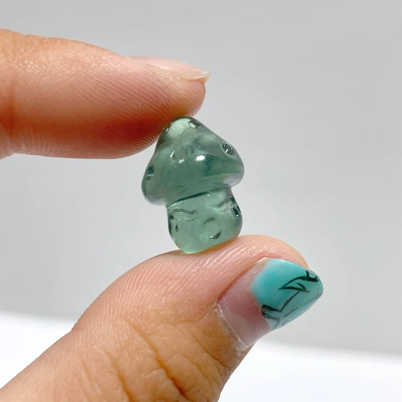 Mini Fluorite Mushroom Carving Wholesale - Image 4