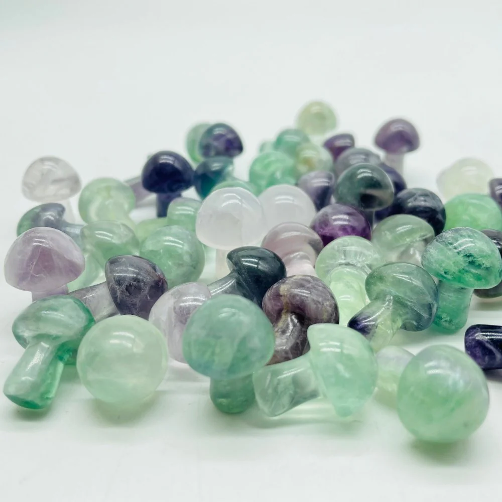 Colorful Fluorite Mushroom Wholesale - Image 2