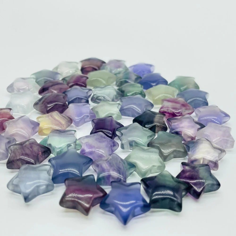 Mini Fluorite Star DIY Pendant Wholesale - Image 2