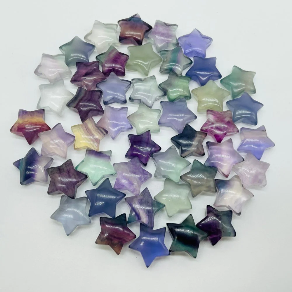 Mini Fluorite Star DIY Pendant Wholesale - Image 3
