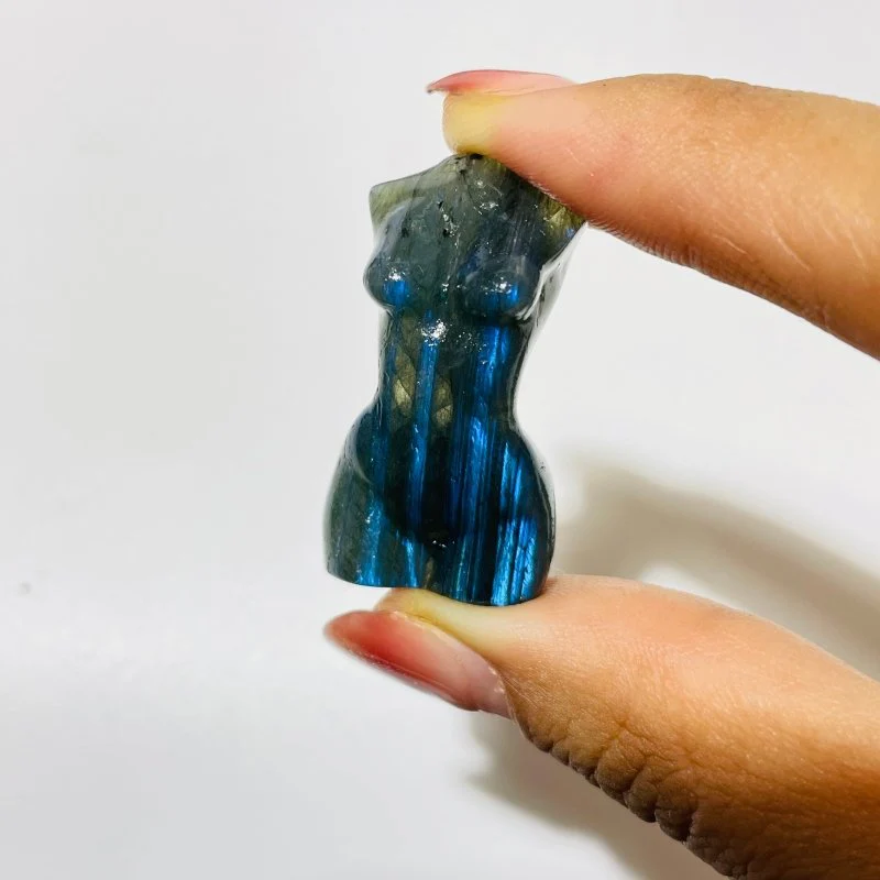 43 Pieces Mini Labradorite Goddess Carving - Image 4
