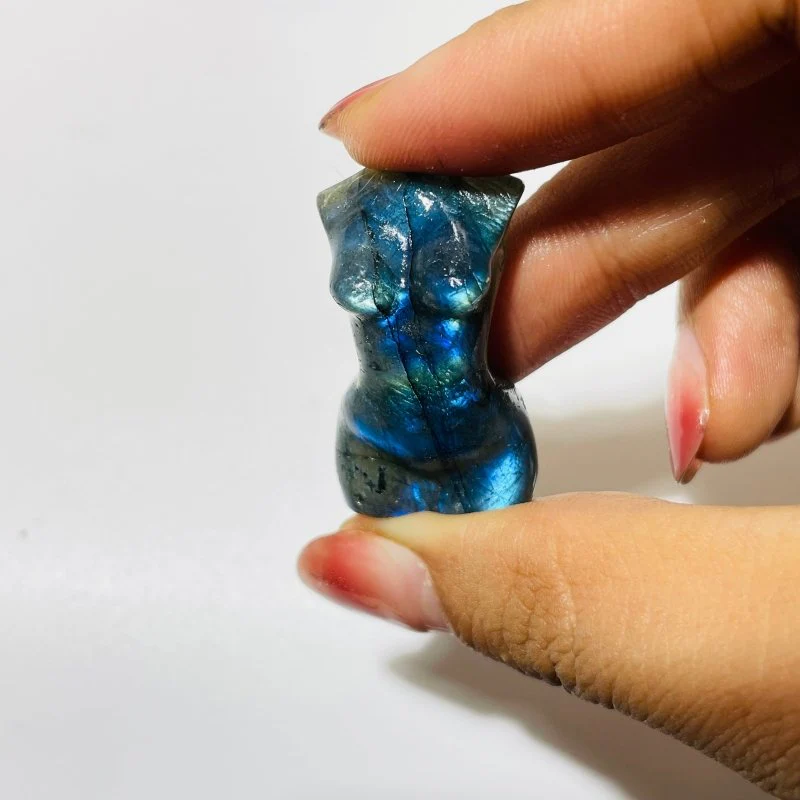 43 Pieces Mini Labradorite Goddess Carving - Image 8