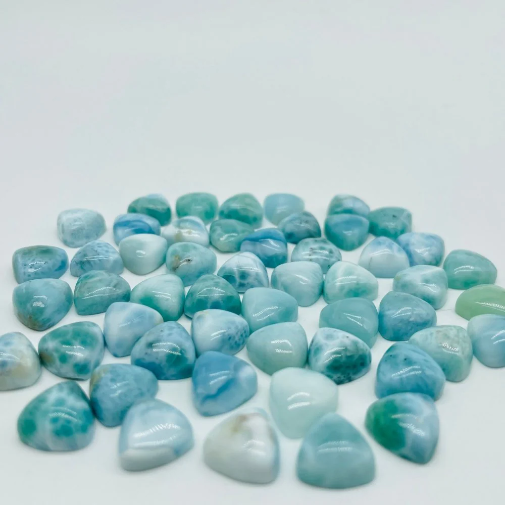 Mini Larimar Triangle DIY Pendant Wholesale - Image 2