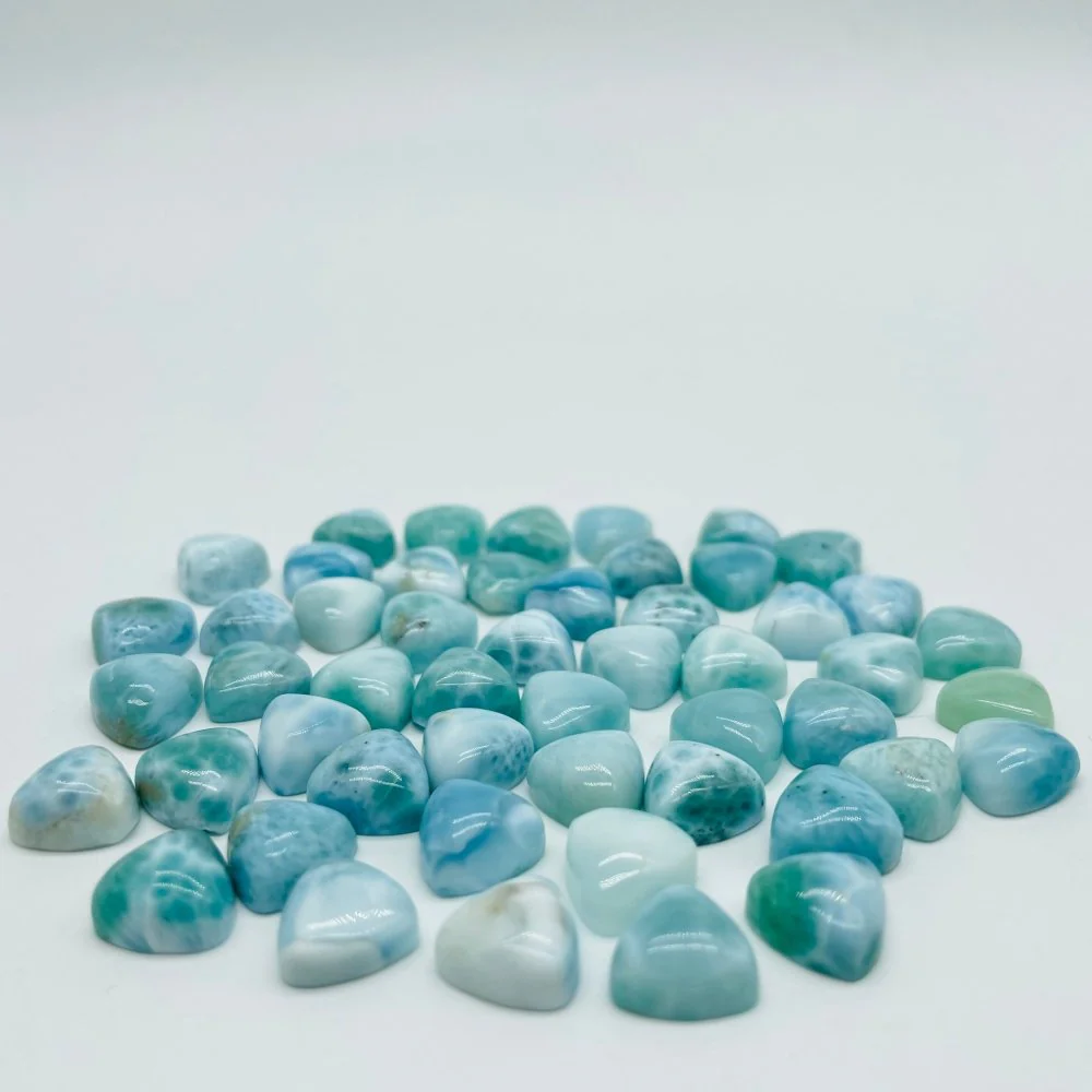 Mini Larimar Triangle DIY Pendant Wholesale - Image 4