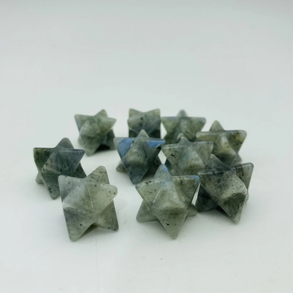6 Types Mini Merkaba Rose Quartz Lapis Merkaba Wholesale - Image 3