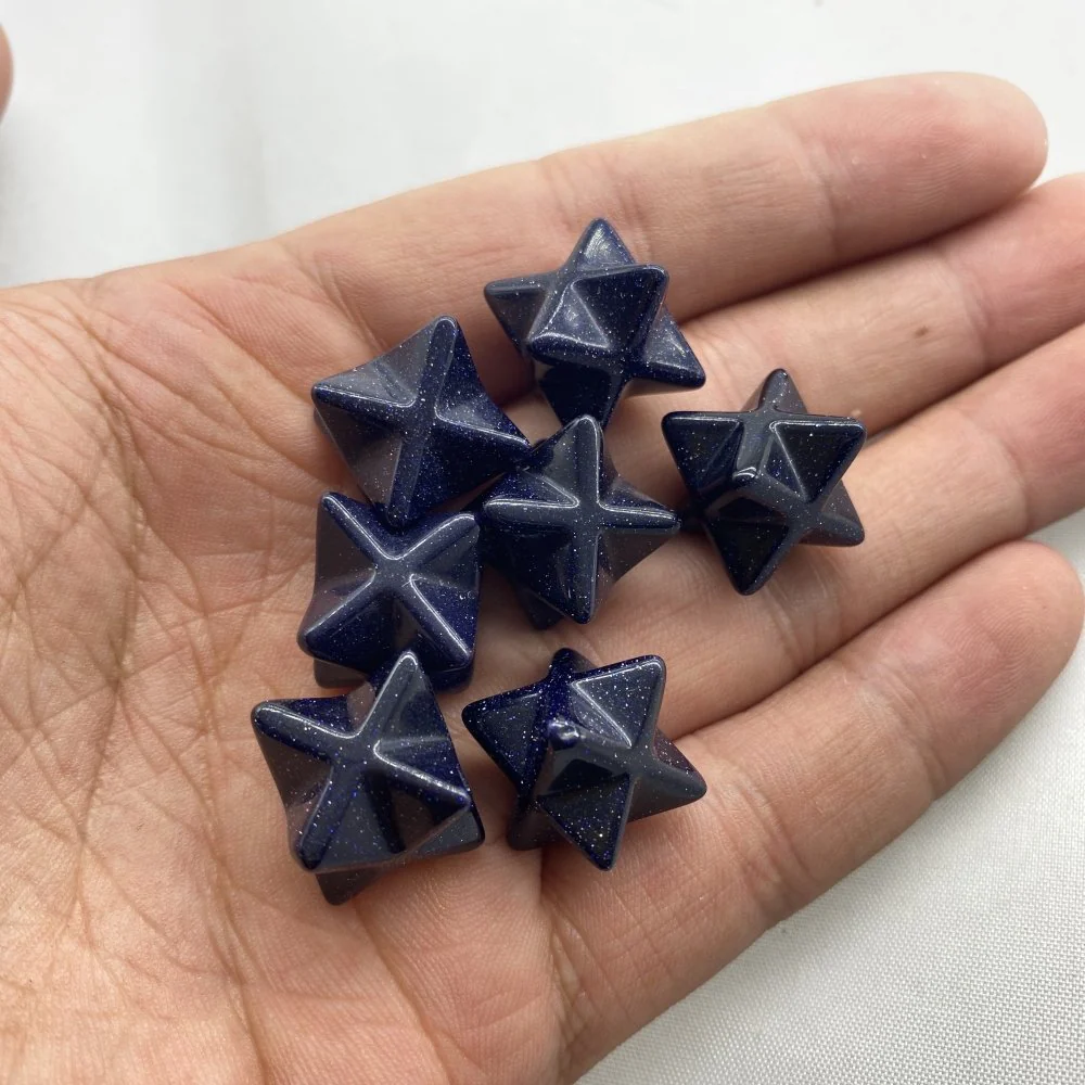 6 Types Mini Merkaba Rose Quartz Lapis Merkaba Wholesale - Image 9