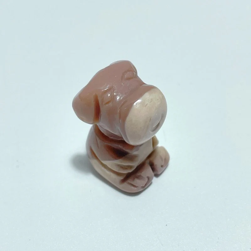 Mini Mookaite Snoopy Dog Carving Wholesale - Image 6
