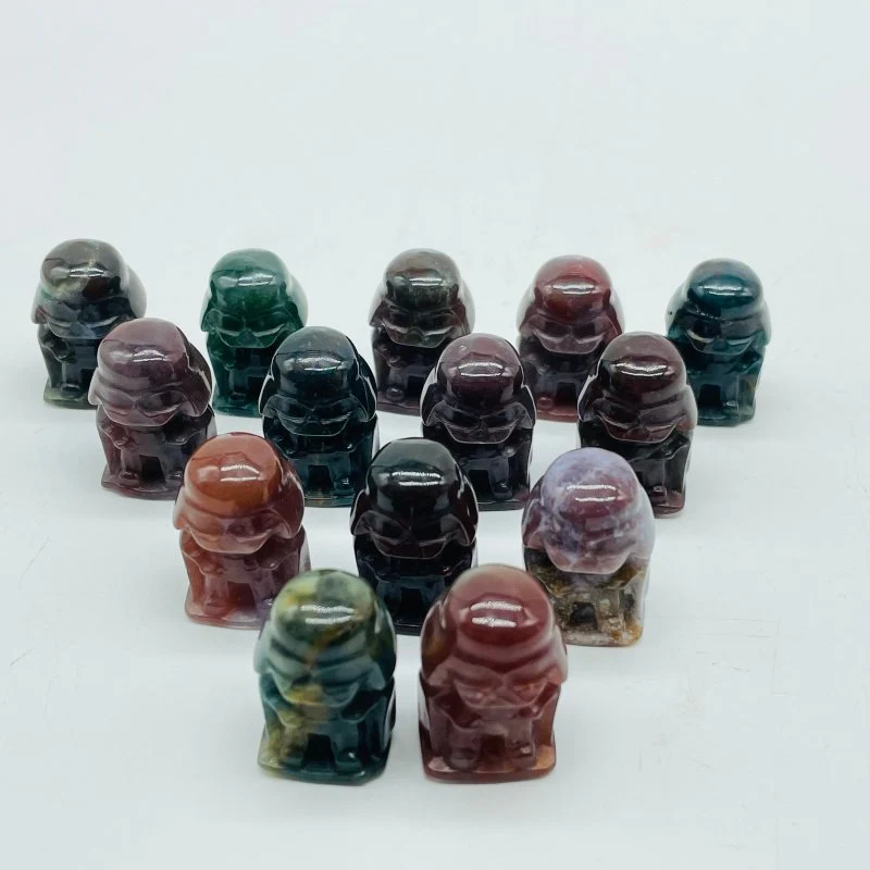 Mini Ocean Jasper Darth Vader Carving Wholesale - Image 2