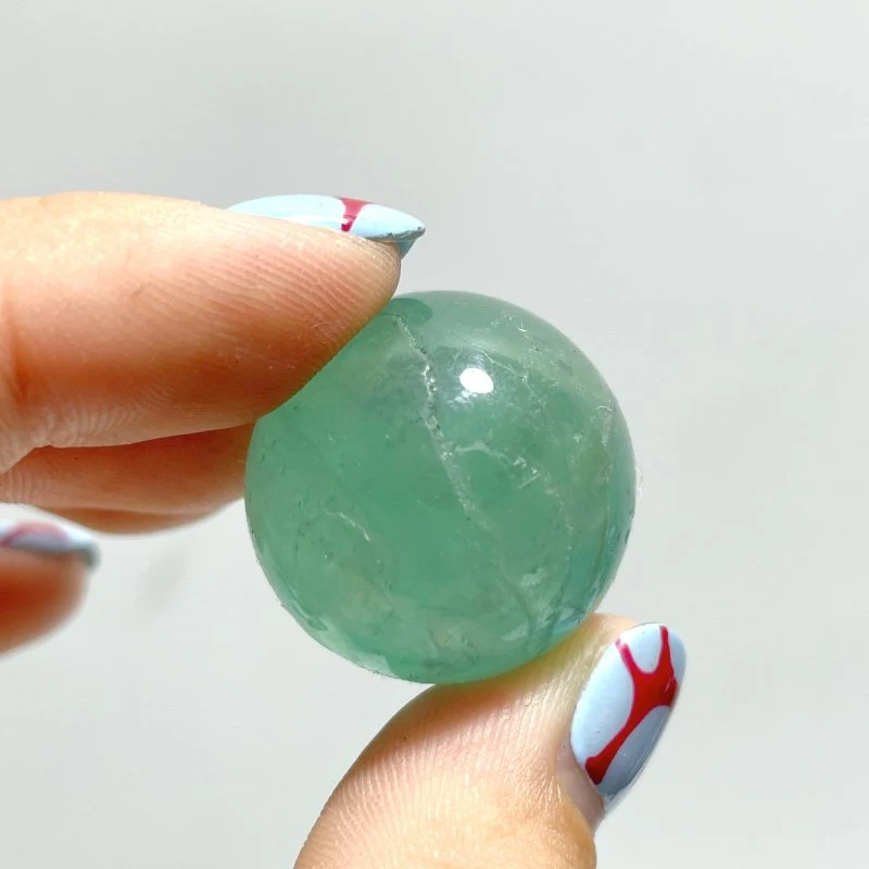 Small Purple Green Colorful Fluorite Sphere Wholesale Closeout - Image 6