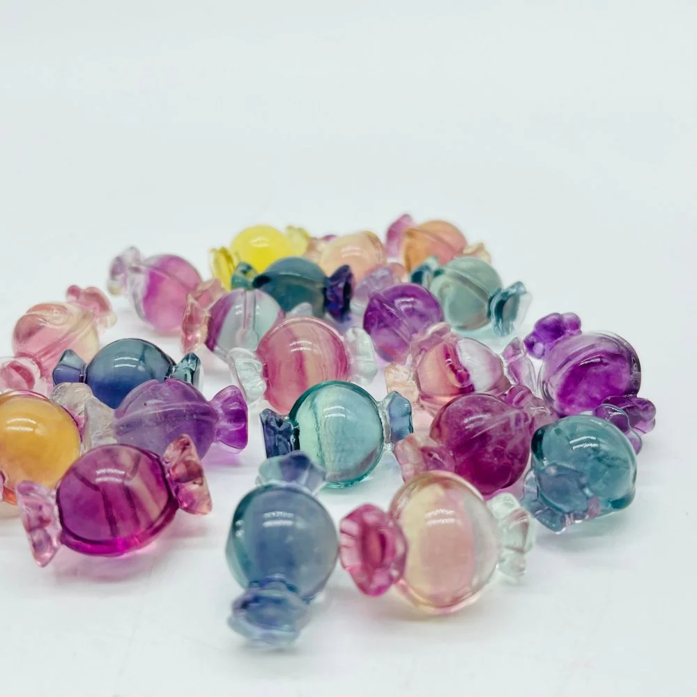 Mini Rainbow Fluorite Halloween Candy Carving Wholesale - Image 2