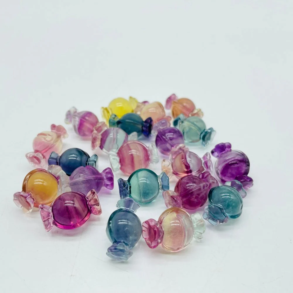 Mini Rainbow Fluorite Halloween Candy Carving Wholesale - Image 3