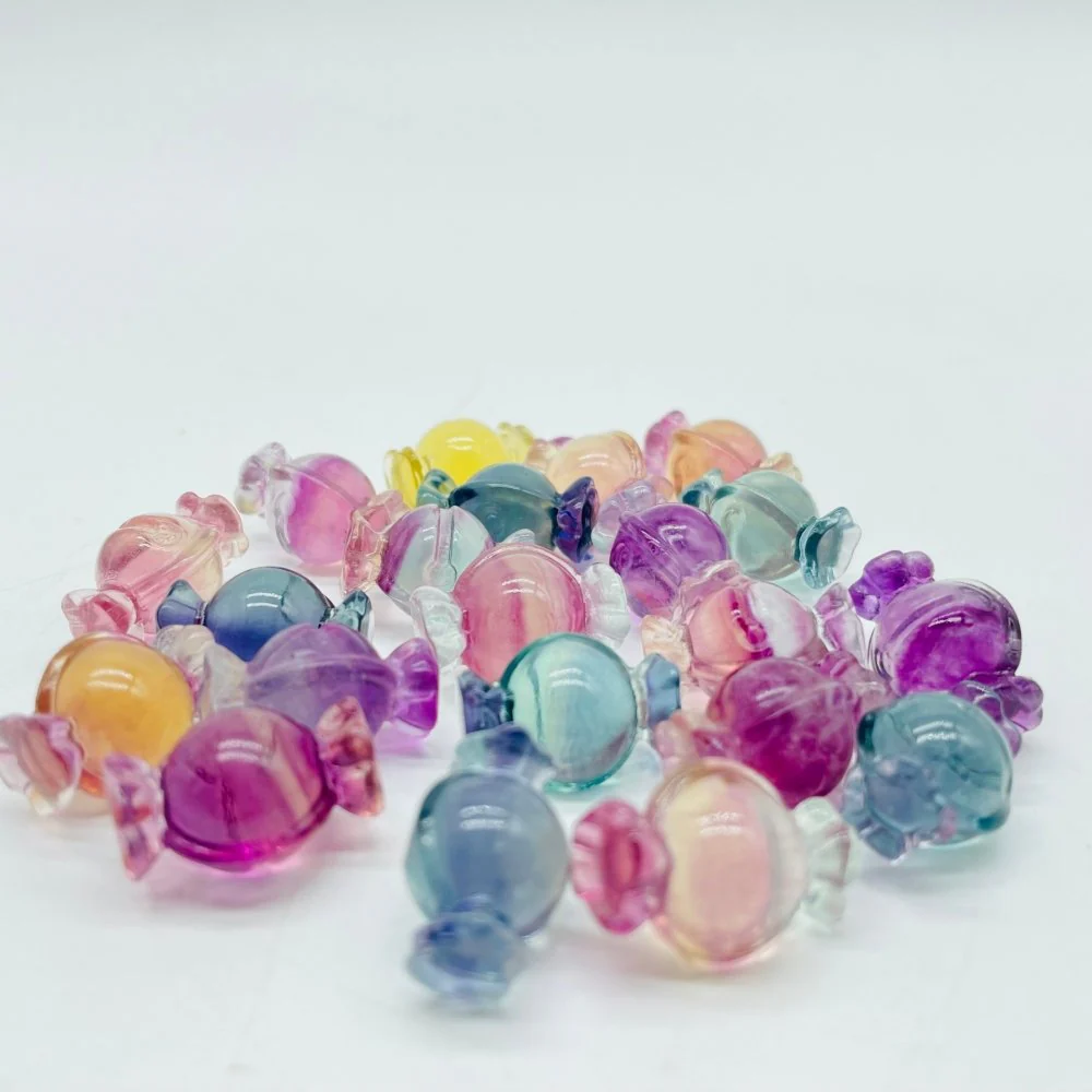 Mini Rainbow Fluorite Halloween Candy Carving Wholesale - Image 4