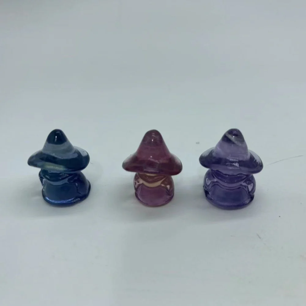 Mini Rainbow Fluorite Halloween Little Witch Wholesale - Image 2