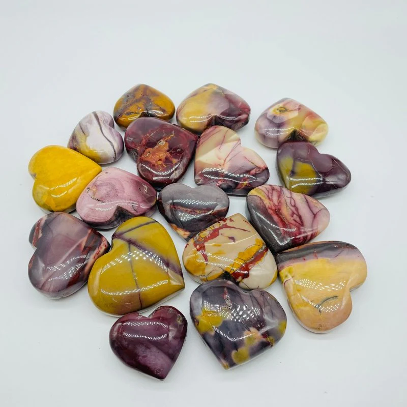 Mookaite Stone Heart Wholesale - Image 3