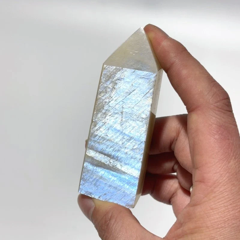 Moonstone Crystal Four-Sided Tower Point Wholesale - Image 4