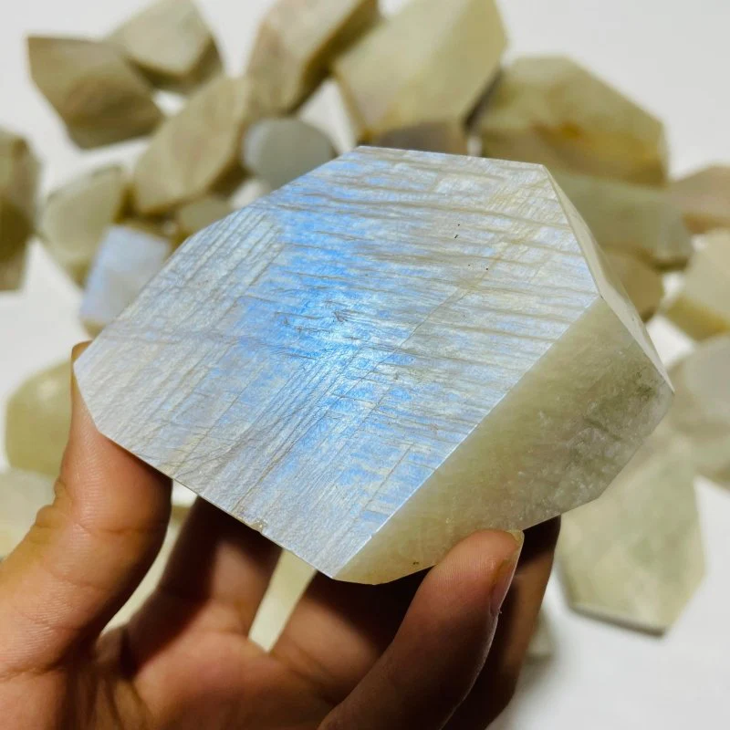 33 Pieces Large Blue Moonstone Free Form - Image 2