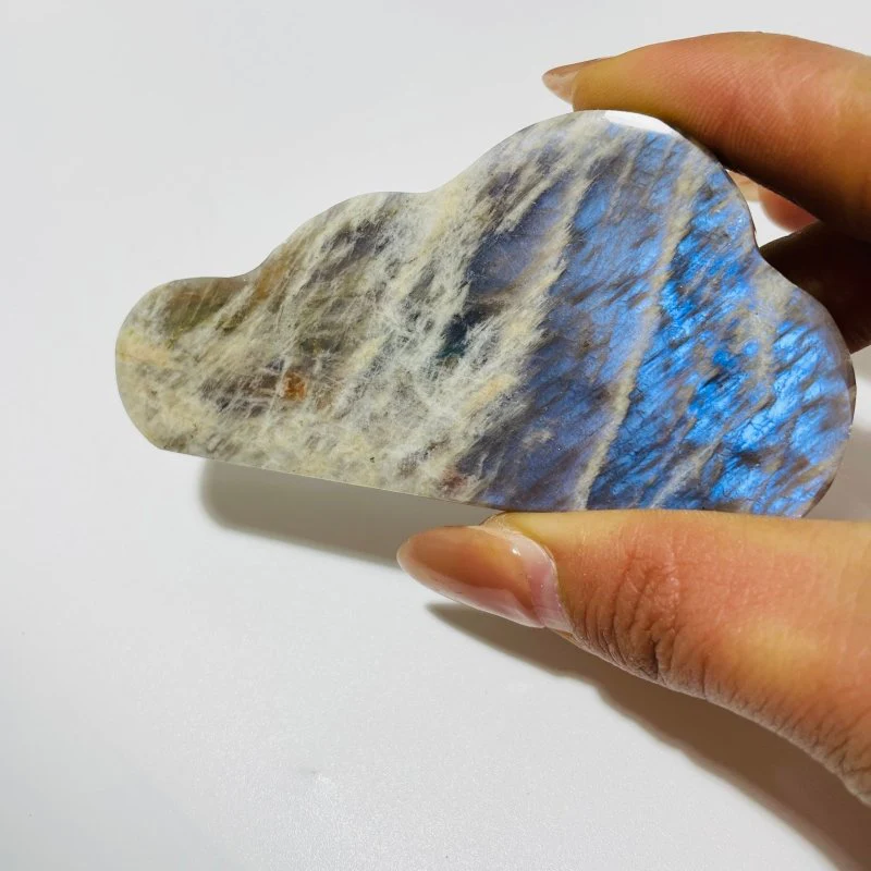 Moonstone Mixed Sunstone Cloud Carving Wholesale - Image 4