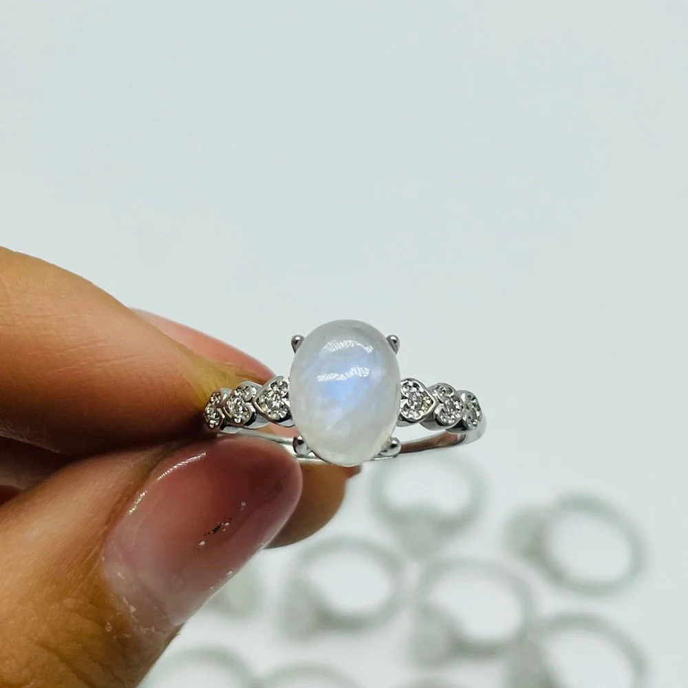 Sri Lanka Moonstone Ring Wholesale - Image 2