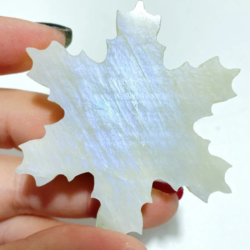 16 Pieces Moonstone Snowflake Closeout (Defect) - Image 4
