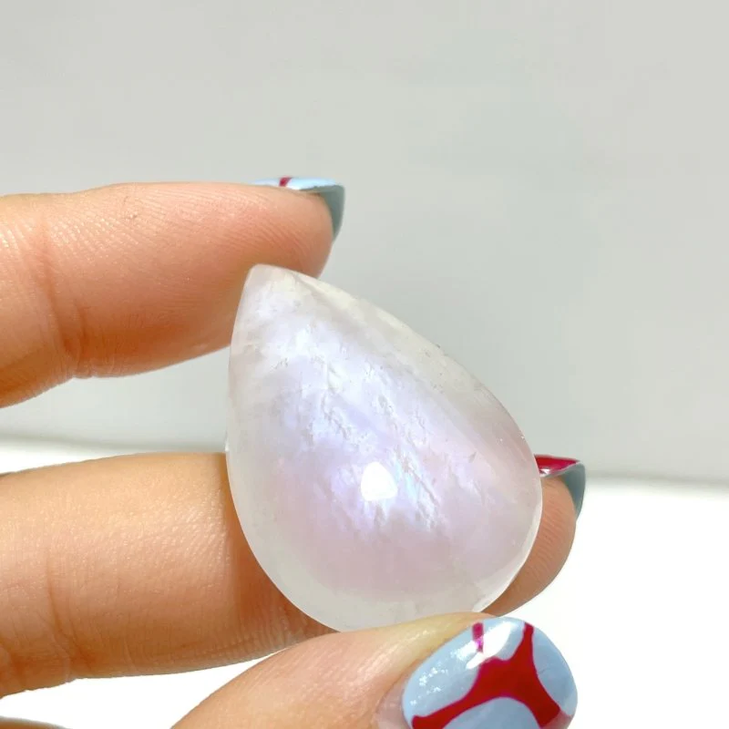 9 Pieces Moonstone Teardrop Shape DIY Pendant