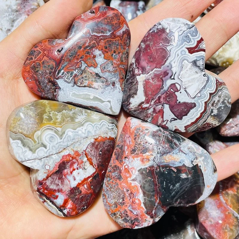 Moroccan Agate Heart Wholesale - Image 4