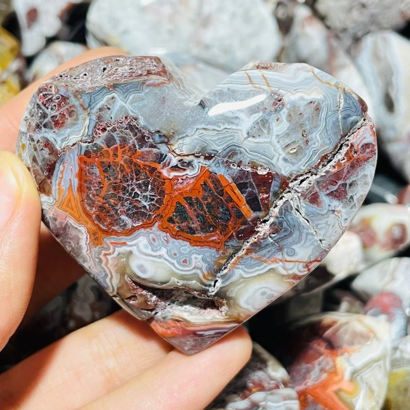 Moroccan Agate Heart Wholesale - Image 5
