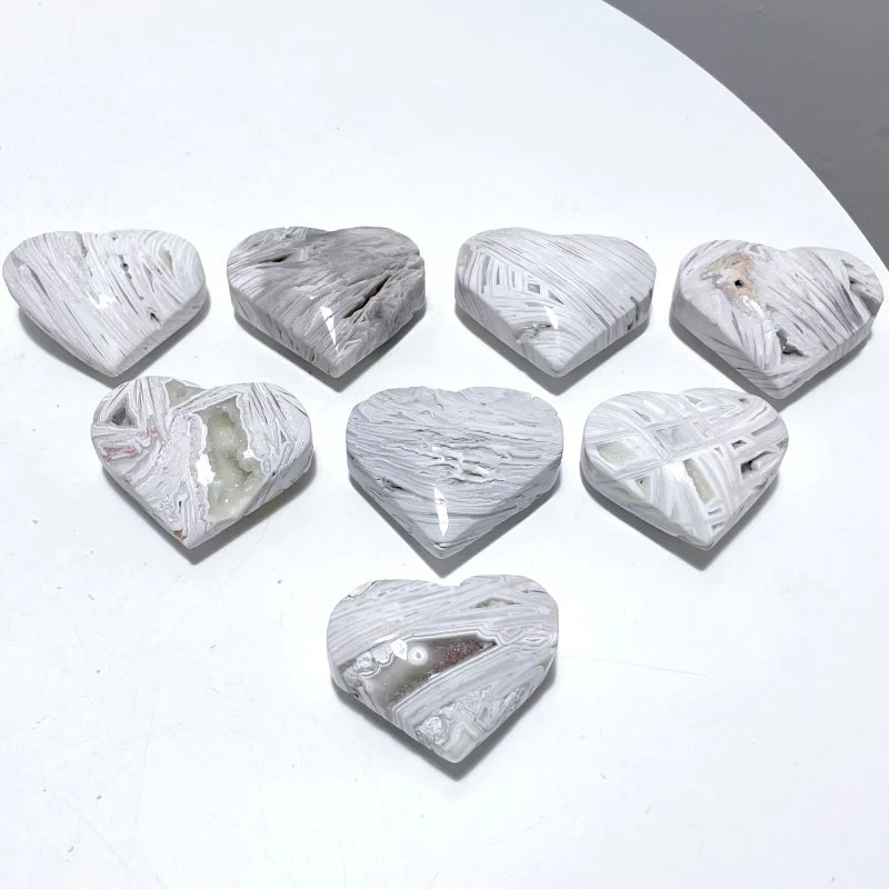 Morocco Agate Heart Shape Wholesale