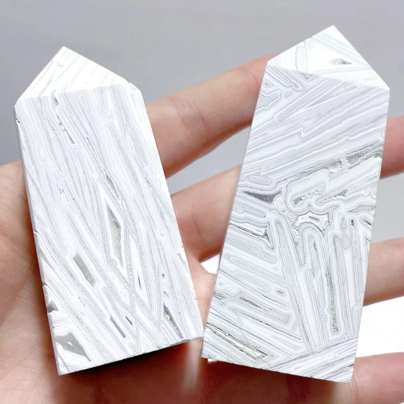 Morocco Agate Four-sided Point Tower Wholesale - Image 3