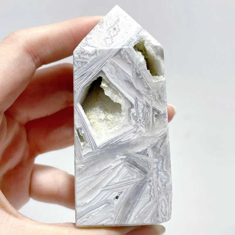 Morocco Agate Four-sided Point Tower Wholesale - Image 7