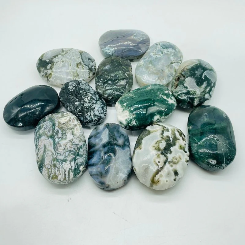 Moss Agate Palm Crystal Wholesale Closeout - Image 4
