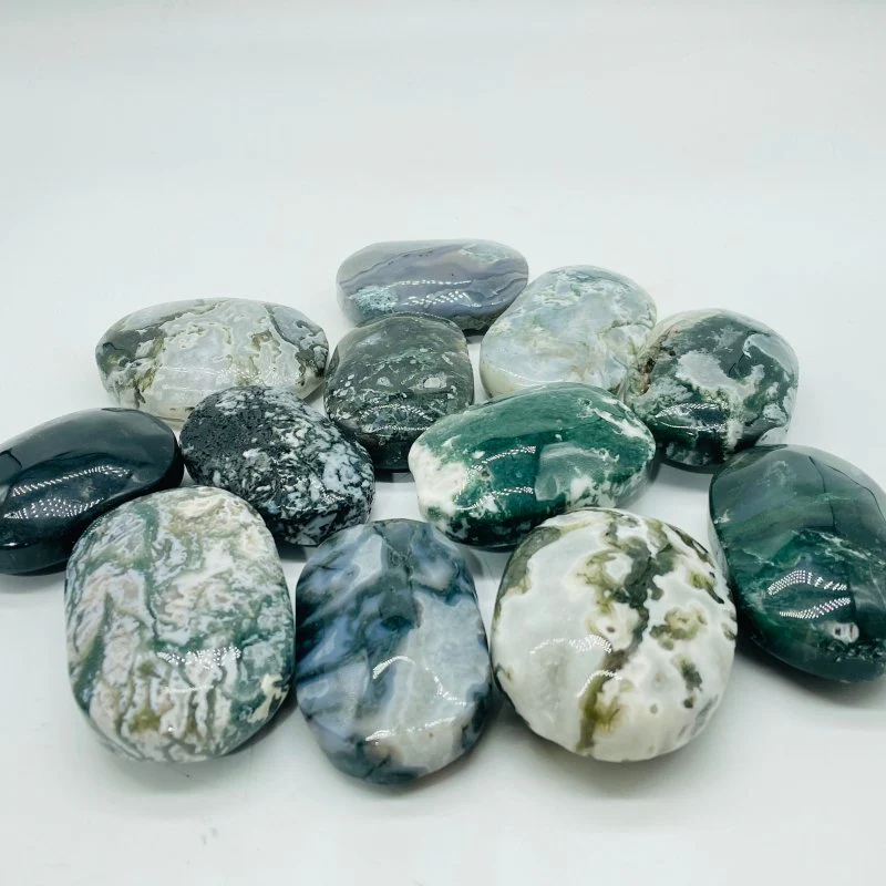 Moss Agate Palm Crystal Wholesale Closeout - Image 6