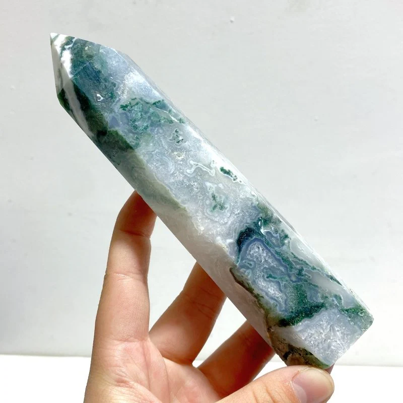 Moss Agate Point Wholesale - Image 2