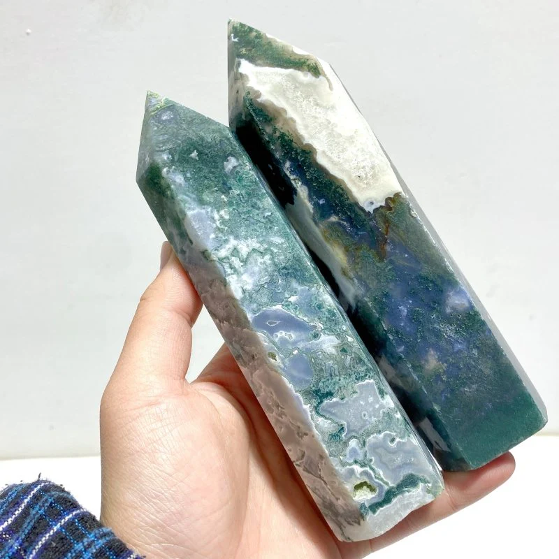 Moss Agate Point Wholesale - Image 6