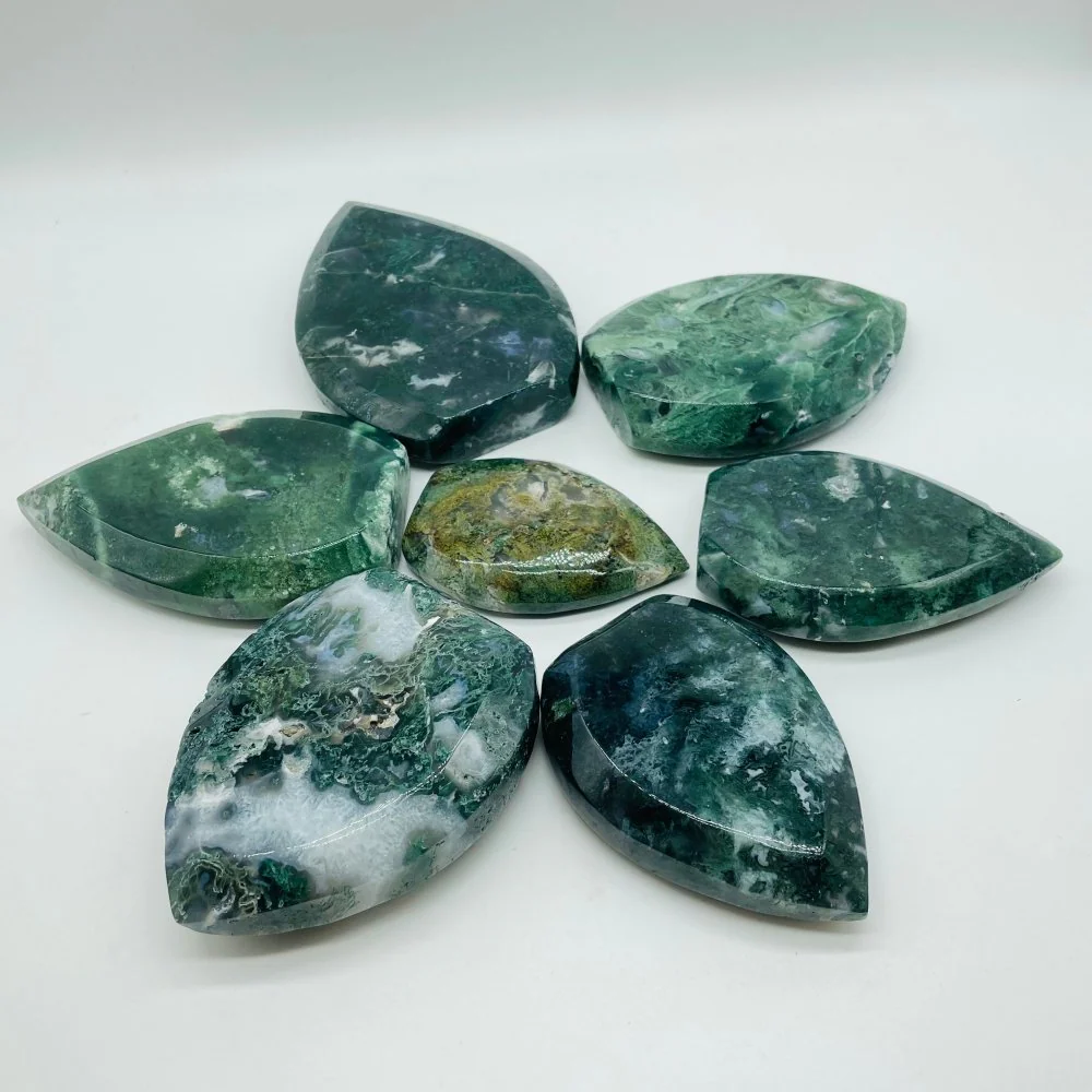 Moss Agate Unique Shape Home Decoration Wholesale - Image 3