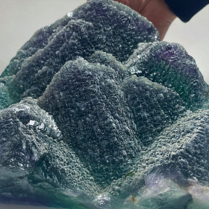 Mountain Shape Large Fluorite Mineral Specimen - Image 5