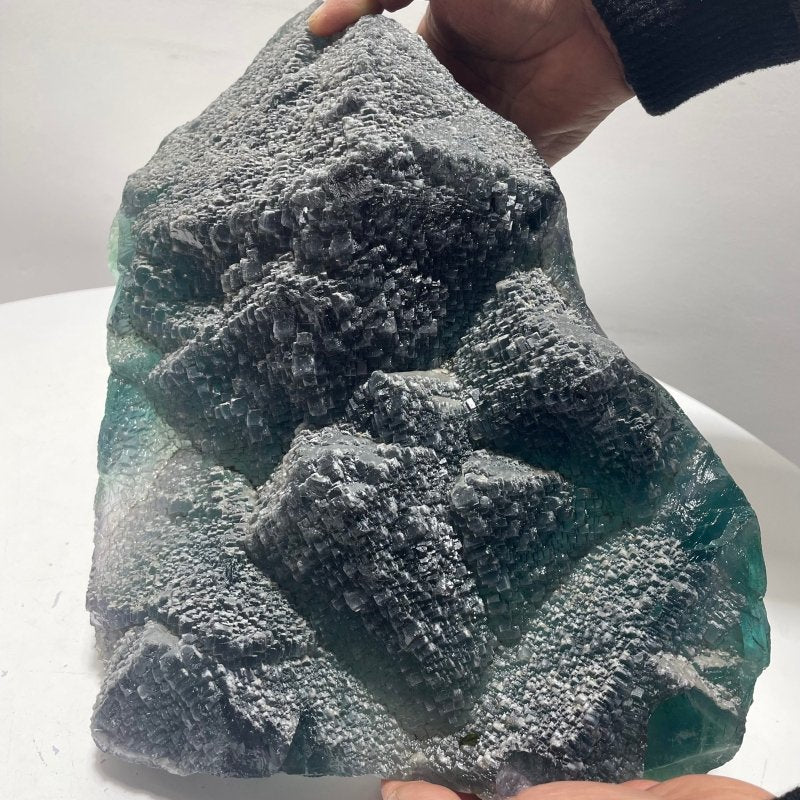 Mountain Shape Large Fluorite Mineral Specimen - Image 7