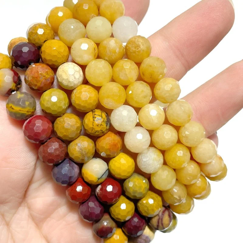 Multi-faceted Bracelets Wholesale Carnelian Tiger Eye Mookaite - Image 10