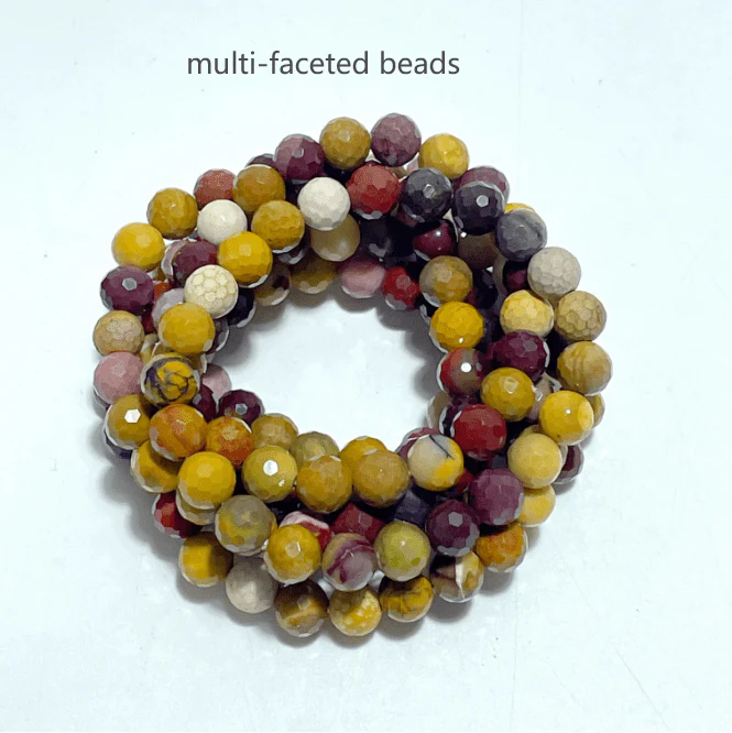 Multi-faceted Bracelets Wholesale Carnelian Tiger Eye Mookaite - Image 4