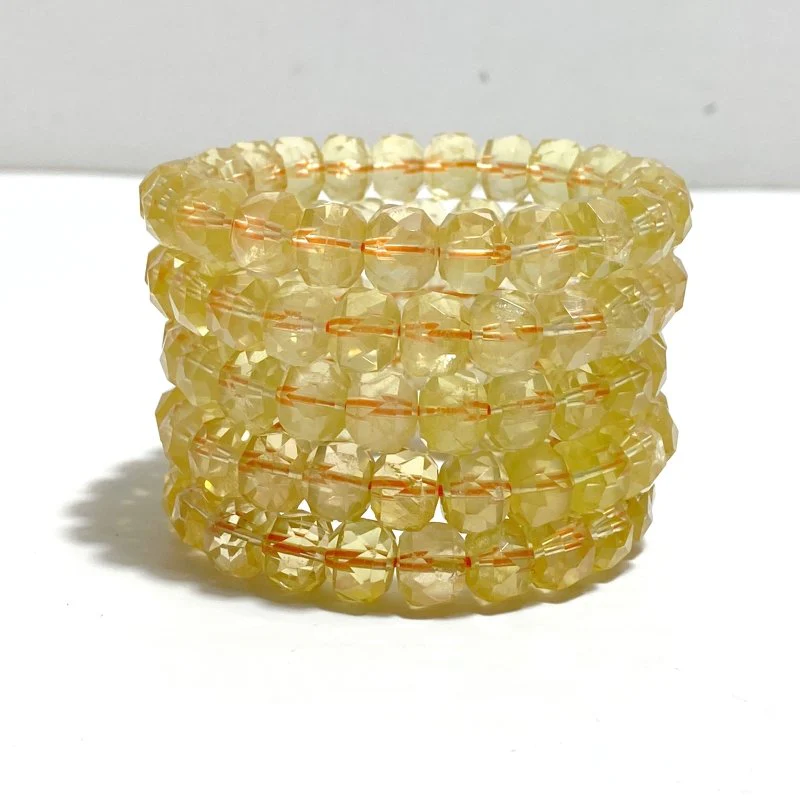 5 Pieces Multi-faceted Citrine Bracelets - Image 3