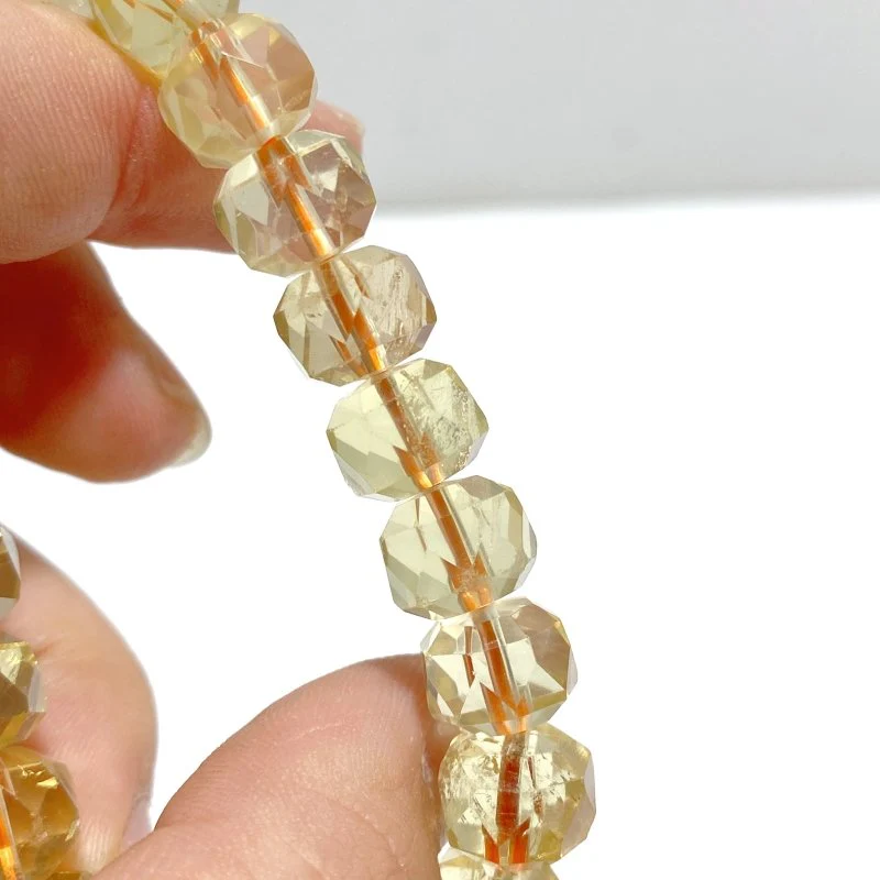 5 Pieces Multi-faceted Citrine Bracelets - Image 5
