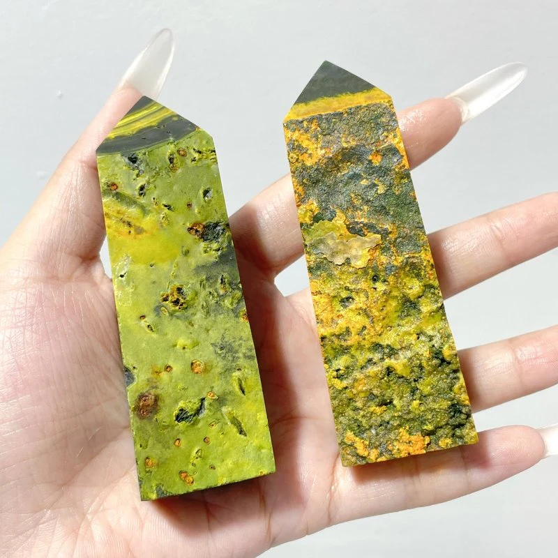 Natural Bumble Bee Jasper Raw Side Point Bumblebee Jasper Wholesale - Image 6