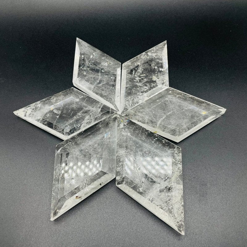 Natural Clear Quartz Rhombus Shaped Wholesale - Image 3