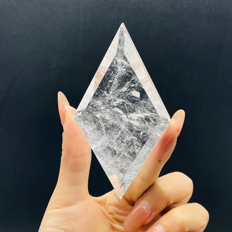 Natural Clear Quartz Rhombus Shaped Wholesale - Image 5